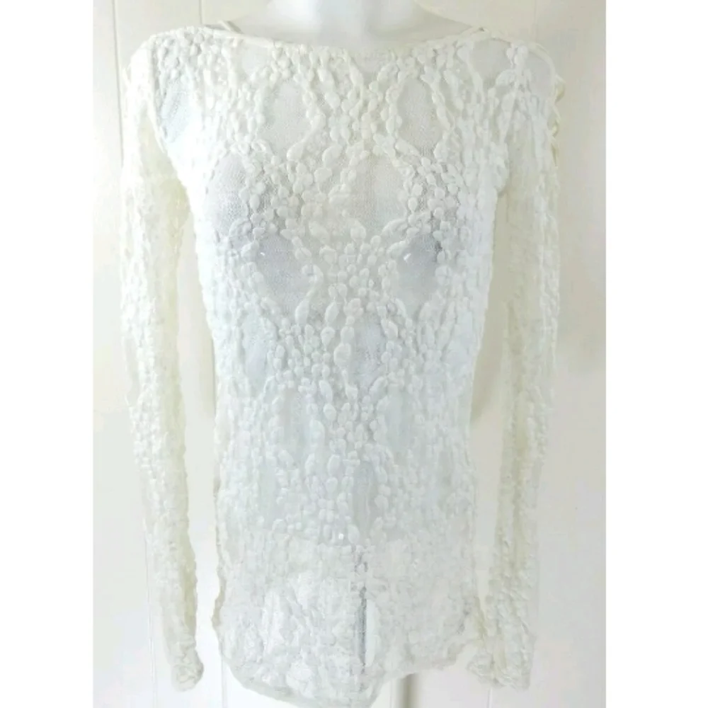 Intimately Free People Star Lace Sheer Top